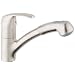 GROHE 32999SD0 Alira Low Profile Centerset Pullout Kitchen Faucet, Stainless Steel