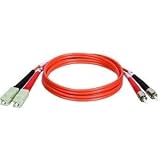 Tripp Lite N304-025 Duplex Multimode 62.5/125 Fiber Optic Patch Cable SC/ST - 7.5M (25ft)