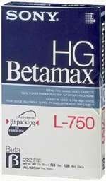 Sony Beta Cassette High Grade (Single)