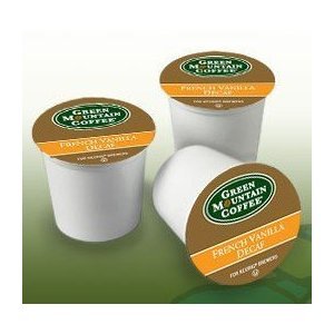 Green Mountain French Vanilla Decaf K-cup 24ct Box