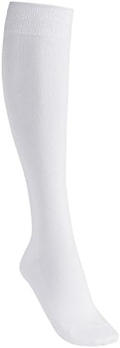 Mamia Women's School Knee High Socks 3-Pair Pack Size 9-11 White