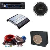 SONY CDX-GT50UI 12 SUB + BOX, LEGACY LA559 AMP PACK + WIRING KIT