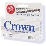 Okamoto Crown Skin Less Skin Lubricated Condom Qty 36 Condoms - LOW SHIPPING!