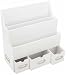 Desktop Organizer - White