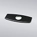 Decor Star PLATE-6O Bathroom Vessel Vanity Sink Faucet 4" Hole Cover Deck Plate Escutcheon Oil Rubbed Bronze