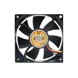 Scythe S-FLEXTM SFF80B 80 x 80 x 25 mm Fan w/ S-FDB Bearing (1500rpm)