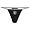 Oakland Raiders Women's Fall Flirt Thong - Large