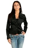 Womens Double Button Fitted Blazer