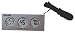 Taylor 1465 Indoor/Outdoor Thermometer and Forecaster-Silver