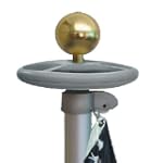 LED Solar Power Flag Pole Flagpole Li...