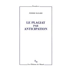 Le plagiat par anticipation