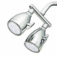CHROME TWIN SHOWERHEAD (Speakman Co. S2222AF)