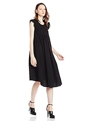 Sheer Gathered Cotton/Georgette/Silk  Dress