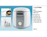 Lloytron, 1ltr Mini Compact Deep Fat Fryer White