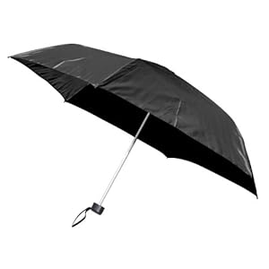 【クリックで詳細表示】開いて大きく薄型超軽量3段折り ビジネス折傘 BIZ ORICCA ブラック