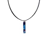 Necklace/Pendant-XP-84-GenuineHandmadeDichroicGlassPendantHungona16