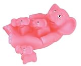 PINK ELEPHANT 4 pc Bathtub Family - Floating Fun!