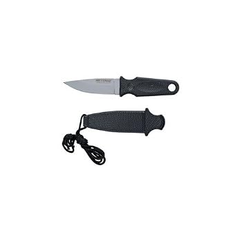 Meyerco Neck Knife 440 Stainless Steel Honed Blade Glass Filled Nylon Handle Sheath