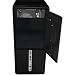 Electronics : I-Cute Black Midi Tower Case 500w ,Side Window, LED Fan