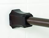 Zenith HAY031RB 72-in Oil Rubbed Bronze Hayden Decorative Minial Tension Rod