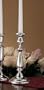 "Empire Sterling Plain Border Candlestick - 10-1/4"""
