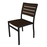 IMAGE OF Poly-Wood 2A100FABMA Euro Side Outdoor Dining Chair (2 pack)