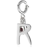ELLE Jewelry Charms R Initial Sterling Silver