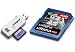 Electronics : 4.0GB SDHC Card Class 6 with USB Card Reader