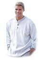 Stress Less&reg; Corded-Knit Henley Pullover Shirt (XXL only)