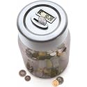 Digital Coin Counting Money Jar