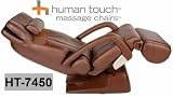 HT-7450 ZERO GRAVITY Human Touch Home Massage Chair / Dark Chocolate Recliner + Heat