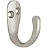 Liberty Hardware B59103Z-SN-C Single Prong Robe Hook, Matte Nickel