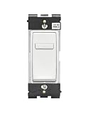 Leviton Renu RE00R-WW Coordinating Dimmer Remote for 3-Way or Multi-Location Control, for use with REI06, in White on White