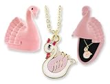 Best Price Gold & European Crystal Swan Pendant Necklace