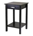 Liso End/Printer Table - Espresso