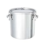 日東 ステンレスタンクSUS316Lクリップ式密閉タンク20L CTH30316L