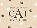 The World's Best Cat Eats Here Giant Laminate Placemat