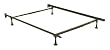 Adjustable Twin/Full Sturdy Metal Bed Frame w/ Glides By Fashion Bed Group