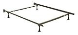 Adjustable Twin/Full Sturdy Metal Bed Frame w/ Glides By Fashion Bed Group