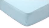 Baby Sun Nursery MU11 460 Stretch Jersey 100% Cotton Fitted Sheet  Blue 60 x 120 cm