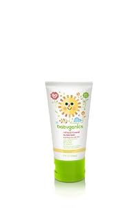 BabyGanics On-the-go Sunscreen Moisturizing Lotion 50 SPF, 2-Ounce (Pack of 4), Packaging May Vary
