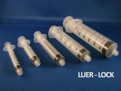 Exel Syringe Only 5ML Luer Slip 100 COUNT