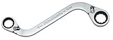 GearWrench 9852 11mm x 13mm Half-Moon Double Box Ratcheting Wrench [並行輸入品]