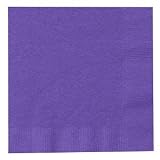 Beverage Napkin 50-Pack: Purple