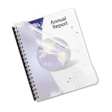 Fellowes Premium Binding Cover, Heavyweight, Frosted, 8.5 x 11 Inches, 25 per Pack (5224301)