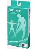 Juzo Basic Thigh High Stocking, Full Foot Short Beige Silicone, Size 4, Large, Compression 20-30 mm