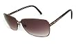 Calvin Klein Sunglasses - 910 / Frame: Dark Bronze Lens: Brown Gradient