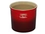 Le Creuset Stoneware Large 2-3/4-Quart Utensil Crock, Red