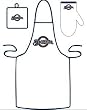 Milwaukee Brewers Grilling Apron Set - Baseball Sports Merchandise