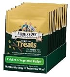 Newman's Own Organics Pet Training Treats Chicken & Veg , 4-Ounce (Pack of 12)